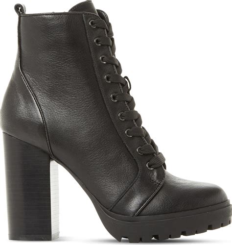 steve madden black heeled boots